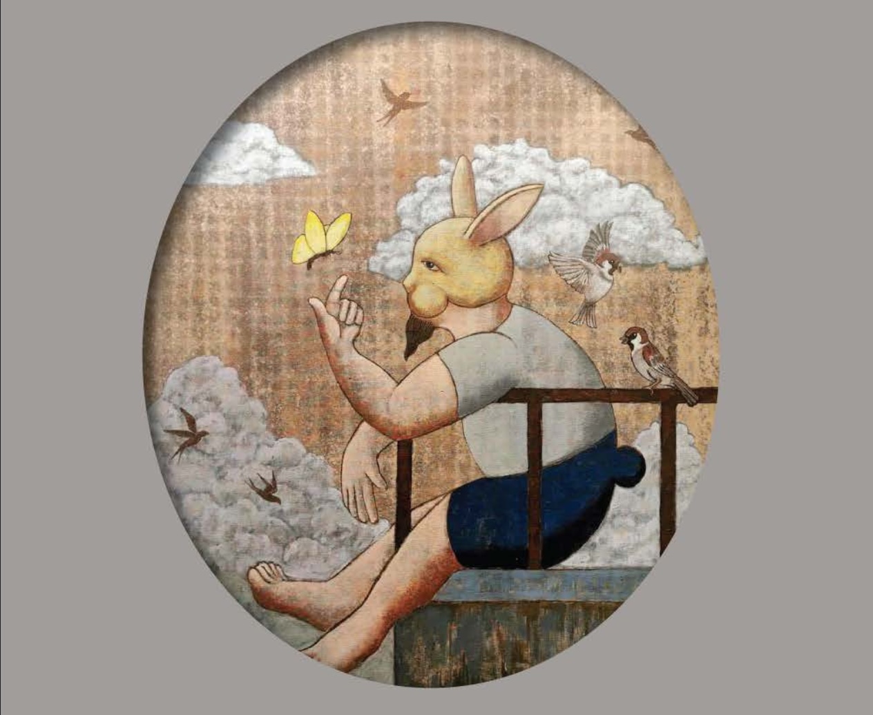 Human Trace — featured painting by Waratsin Poonyasirimongkon